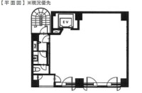 SANPU　BUILDING　4F 間取り図